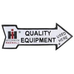 IH McCormick Farmall Cast Iron 10in x 4in Quality Equipment Plaque