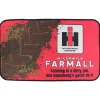 IH McCormick Farmall "Farming is a Dirty Job" Door Mat, 30in x 17.75in