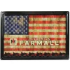 IH McCormick Farmall USA Flag Tin Sign, 17in x 12in