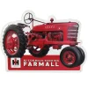 IH McCormick-Deering Farmall Die-cut Embossed Metal Sign, 17.75in x 12.875in