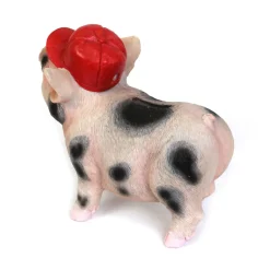 IH Polyresin Spotted Piglet Savings Bank