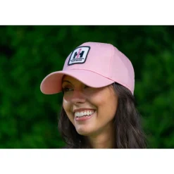 IH Stitched Logo Solid Pink Adult Hat