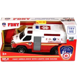 12in FDNY Ambulance with Lights & Sound