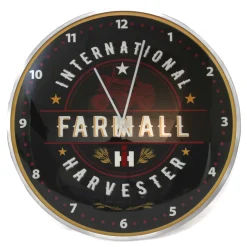 12in International Harvester Farmall Wall Clock