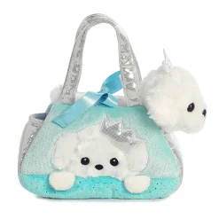 7in Peek-A-Boo Princess Puppy Fancy Pals Plush Animal By Aurora