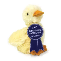8in Plush Duckling, 2022 PA Farm Show Collectible