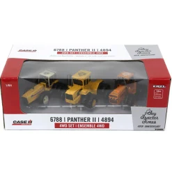 Industrial Chase Set ~ 1/64 Case IH & IH 4WD Tractor Set, Toy Tractor Times 40th Anniversary