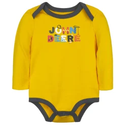 Infant John Deere Construction Equipment Onesy