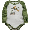 Infant John Deere Cuter in Camo Long Sleeve Bodyshirt