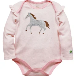 Infant John Deere Pony Long Sleeve Bodyshirt