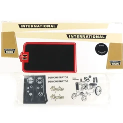 International Harvester 1026 Gold Demonstrator Pedal Decals-Scale Models