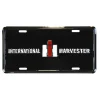 International Harvester Black 12in x 6in License Plate