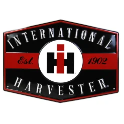 International Harvester Est. 1902 11.5in x 15.5in Hexagon Sign
