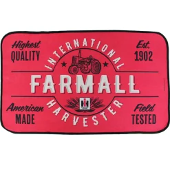 International Harvester Farmall Est. 1902 Doormat, 30in x 17.75in