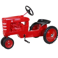 International Harvester Farmall M Narrow Front Pedal Tractor with White Stripe Grille