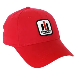 International Harvester Logo Solid Red Cap