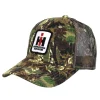 International Harvester Logo Camo Cap with Mesh Back