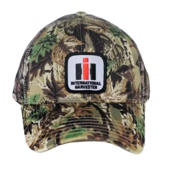 International Harvester Logo Camo Cap with Mesh Back
