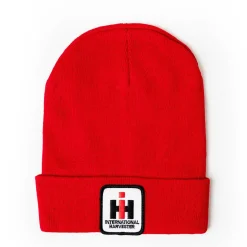 International Harvester Logo Red Beanie Hat