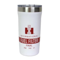 International Harvester Retro Fuel Filter 18oz Insulated Travel Tumbler