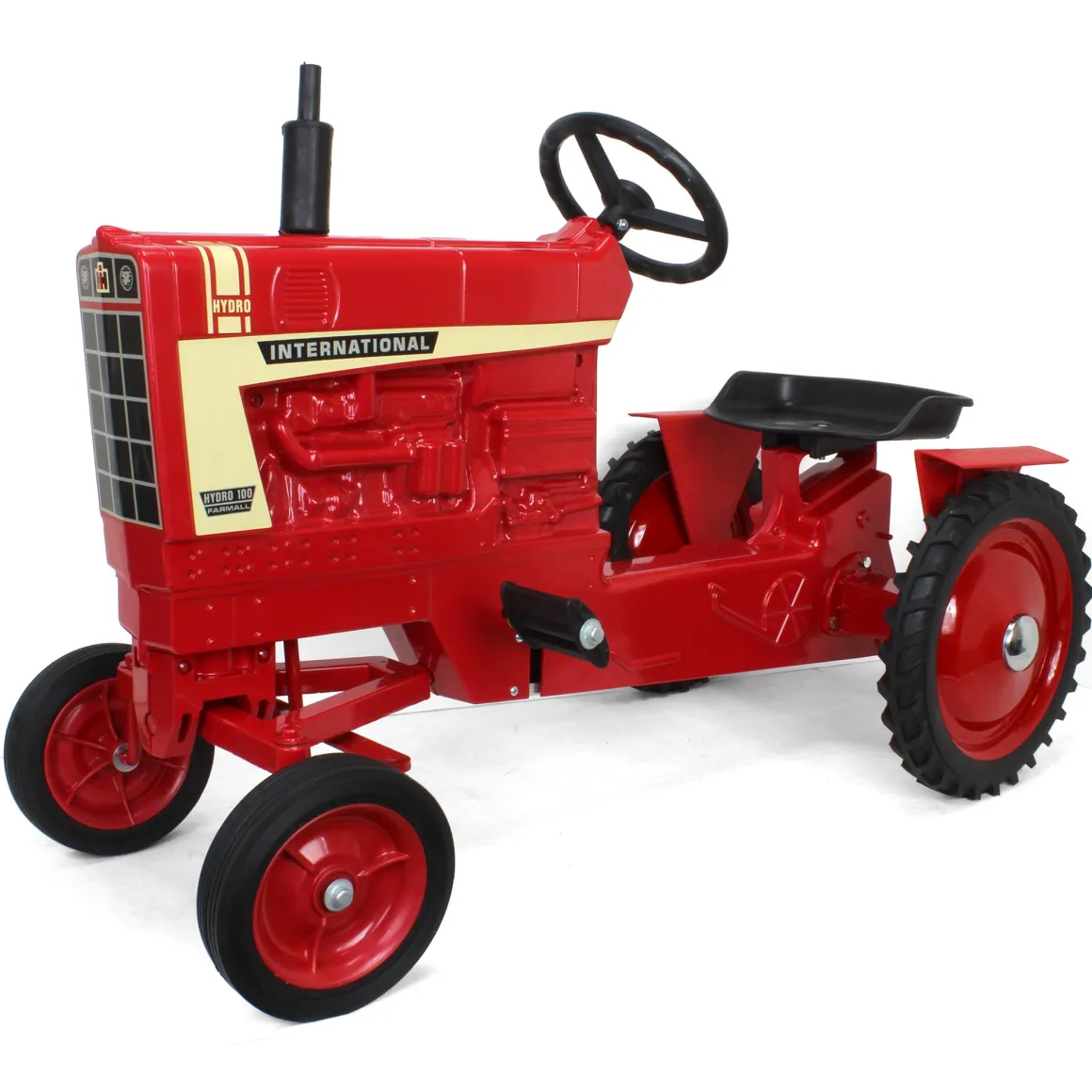 International Hydro 100 Wide Front Pedal Tractor with Rear Fenders & Muffler
