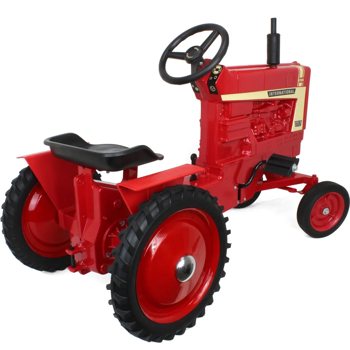 International Hydro 100 Wide Front Pedal Tractor with Rear Fenders & Muffler