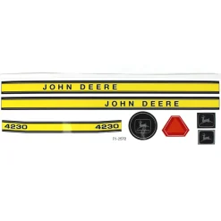John Deere 4230 Pedal Tractor Decal Sheet