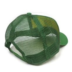 John Deere Cap White & Green with Green Mesh Back