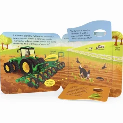 John Deere Dirt Peek-a-Flap Board Book