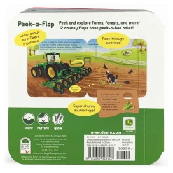 John Deere Dirt Peek-a-Flap Board Book