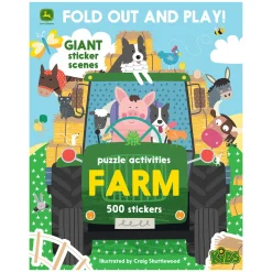 John Deere Farm Puzzle Activity Book