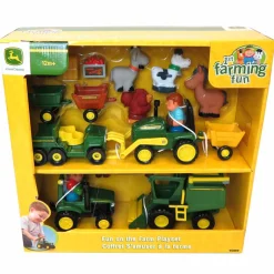 John Deere Fun on the Farm Vehicle Set