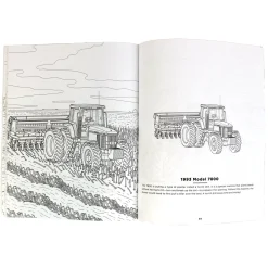 John Deere Green Tractors Coloring Book: 36 Detailed Classic and Modern Tractors
