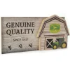 John Deere Key Holder, 14in x 6.5in Vintage Wooden Barn