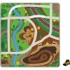 John Deere Kids Playmat with Skid Steer & Construction Theme