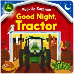 John Deere Kids Pop-Up Surprise Good Night Tractor Board Book