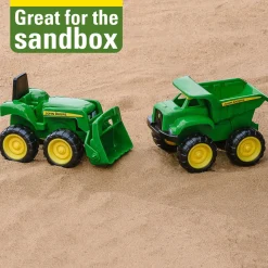 John Deere Kids SandBox Truck N Tractor 2 Piece Set
