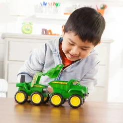 John Deere Kids SandBox Truck N Tractor 2 Piece Set