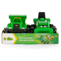 John Deere Kids SandBox Truck N Tractor 2 Piece Set