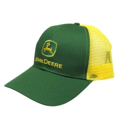 John Deere Logo Cap Green with Yellow Mesh Back