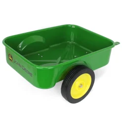 John Deere Logo Steel Pedal Trailer by ERTL
