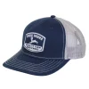 John Deere Navy Twill with Mesh Back