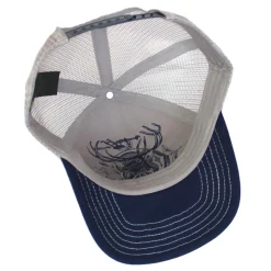 John Deere Navy Twill with Mesh Back