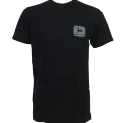John Deere Nothing Runs Like a Deere Black Short Sleeve T-Shirt