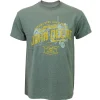 John Deere Nothing Runs Like a Deere Green Short Sleeve T-Shirt with Vintage Logo
