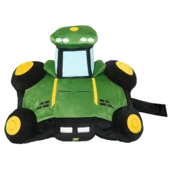 John Deere Plush Sherpa Tractor Pillow
