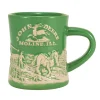 John Deere Raised-Relief 'Horse & Plow' Diner Mug