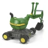 John Deere Ride-On Wheeled Excavator