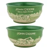 John Deere Small Raised-Relief Stoneware Bowl