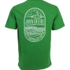 John Deere Tractors & Plows Quality Farm Equipment Green Short Sleeve T-Shirt